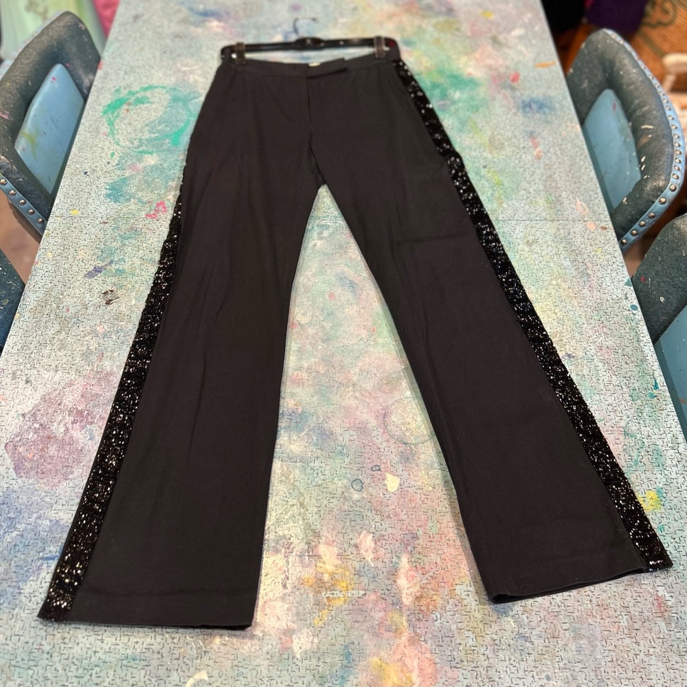 Vintage Beaded Tux Pants